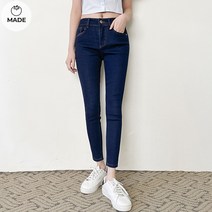 토마토팩토리 여성용 키작녀 스판 스키니진 데일리 팬츠(5color)