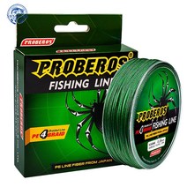 낚싯줄 합사라인 4편집기 100쌀 헤라클레스 낚싯줄 노란색/블루/레드/회색/녹색 5색 PE선 0.4#-10# 꼰 와이어, 회색