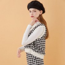 22신상하운드투스배색트리밍베스트TFVAX1713