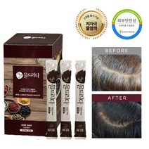 모발 윤기 개선 저자극 셀프 간편 새치 프리미엄 물 염색제_고급 염색 키트 포함, 15회분, 다크 브라운