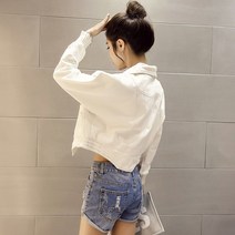 SAMARA 데님 면자켓 라이더스타일 재킷 청카바 FT1337
