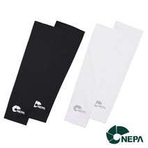 네파 브랜드 2세트 남성 여성 쿨토시 팔토시 자전거 골프 낚시 여름 자외선차단, 차콜 + 차콜