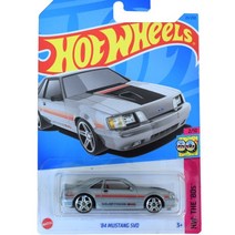 핫휠 23C 스포츠카 107종 자동차 다이캐스트 모형 피규어 HOT WHEEL, 62번 25호 포드 머스탱 SVO