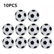 카타르월드컵공인구 EPL공인구 축구공 5호 4호 10pcs 테이블 축구 공 교체 축구, 36mm