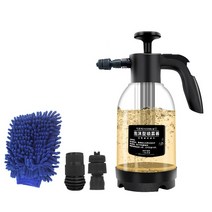 세차폼스프레이 압축분무기 프리워시 2L 핸드 펌프 폼 분무기 손 공압 폼 캐논 스노우 폼 세차 스프레이, 03 A-SET