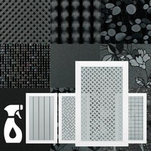 인테리어 장식장 유리 간편교체 창문필름 간편시공 자취방 사생활보호 1층주택비산방지 식당창문, 창문필름 블라인드_10M