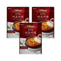 Chefood 토마토비프카레 170g x 3개, 5개