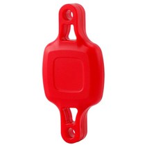 병 케이지 예비 부품 아래에 숨겨진 자전거 추적 장치 케이스 액세서리 포지셔닝 로케이터 보호 커버 트래커, 빨간색, 75x37x10mm, ABS 플라스틱