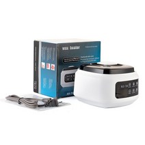 왁싱뭐머기 전기 왁스 히터 제모 워머 기계 500ML 대형 공간 디핑 포트 왁스-LCD 화면 디스플레이로 빠른, 01 영국 플러그, 01 Only Machine