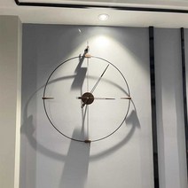 모던 벽시계 엔틱 벽걸이 시계 북유럽 무소음, C-70cm