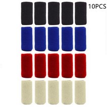 엘보 보호대 테니스 골프 배드민턴 팔꿈치10PCS 스포츠 비 슬립 나일론 골프 손가락 경비원 농구 야구 테니, 04 Beige