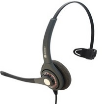 KJ-360QD 콜센터용 헤드셋, RJ-9 Black (Avaya전화기/LG 460)