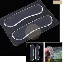 발뒤꿈치 물집방지 실리콘 깔창 패드 운동화 뒷꿈치 구두 하이힐 쿠션 푹신한 딱딱한 신발, 여성용