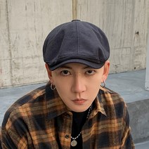 골프 심플 남자 베레모 화가 통풍 여름 팔각모 겨울 백반기행 예술 중년