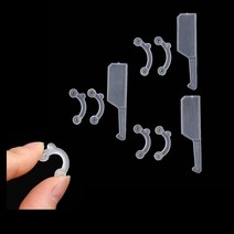 투명코뽕 뷰티 코 클립 교정기 리프팅 브리지 통증 없음, [01] clear