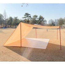 코스트코 트레이더스 다이소 이마트 캠핑 텐트 타포린 그라운드시트 방수포 풋프린트 타프, 라이트그레이-최고급 텐텐지