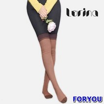 ForU250 필라테스 양말 요가 헬스 오버니삭스 피치브라운 세트 2개 요가양말