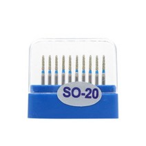 DI SO SR 시리즈 치과 다이아몬드 그라인딩 버 드릴 비트 고속 연삭 도구 그라인더 100 개/상자, SO-20