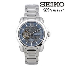 세이코 프리미어 100M 방수 사파이어 글라스 오토매틱 자동 손목시계 SSA435J1 Made in Japan