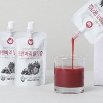 [김재식헬스푸드] 크랜베리 딸기즙 100ml 30팩 1박스, 1개, 단품
