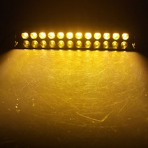 경광등 비상등차량용 비상 LED 스트로브 라이트 경찰 자동차 트럭 빨간색 파란색 호박색 흰색 점멸등, 02 Yellow