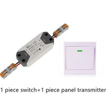 누워서불끄기 Tuya스마트 와이파이 스위치 RF 433 알렉사 구글 홈 오토메이션을 통한 원격 제어 DIY 스마트, 1 switch 1 panel