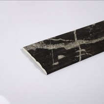 세라믹사이딩 메탈사이딩 우드 그레인 스커트 라인 유연한 폼 몰딩 트림 3D 자체 접착 장식 벽 테두리 방수 오염 방지 홈, 4.Silvergray - 1M