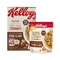 켈로그 그래놀라 프로틴 다크초코볼 450g * 2입, 2개