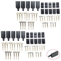 UP-AM1021C-10 FUTABA Anti-loosening Servo Connector Set (Male & Female 10pair/set)