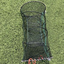 KPG 접이식 낚시 통발 어망 어구 바다 민물 낚시 뜰채 물고기 미꾸라지 새우 장어, KPG 접이식 낚시 통발 S