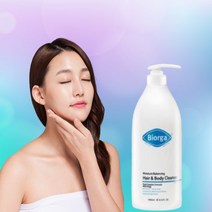 바이오가 바디워시 앤 헤어 클렌져 모이스처 오일프리 대용량 1000ml, 모이스처(건성)