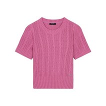 [AK PLAZA] [버커루]여성 케이블 반팔 니트(B232KT590P)