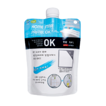 [삼화페인트]다용도 멀티 페인트 홈스타파스텔OK+ 0.4L 반광 / 간편한 사용 필요한 만큼 소량 페인트, 연두