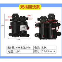 분사노즐 고압 분무기 농사용 농약 살포기 농업용 엔진 동력 모터 압축 분사기 충전식 살수기 분무기 농업 휴대용 분무기 미스트 기계 세차 기계 워터 펌프 고압 다이어프램 펌프, 고압 이중 펌프