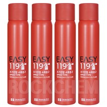 이지119 플러스 차량용 스프레이식 휴대용 소화기, 515g, 4개