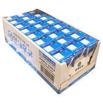연세우유 멸균 흰우유, 24팩, 190ml