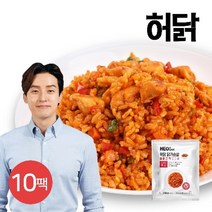 허닭 닭가슴살 불닭 곤약볶음밥 250g 10팩, 08.불닭 곤약볶음밥 10팩