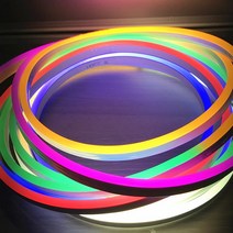 RGB네온led플랙시블/5메타, RGB네온led플랙시블+리모콘