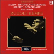 [CD] Rudolf Kempe 하이든: 신포니아 콘체르탄테 / 슈트라우스: 돈 키호테 - 루돌프 켐페 폴 토르틀리에 (Haydn: Sinfonia Con...
