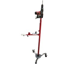 이동식 함마 드릴 받침대 바퀴 고정대 작업용, 단일사이즈, 3단 연결 7.5m + 베이스