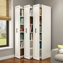 좁은책장 서랍형 슬라이드 책장 수납 선반 틈새, 싱글 길이 312 깊이 550 높이 1100mm