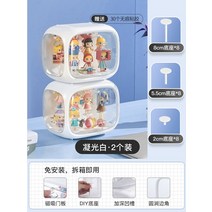 레고장 레고 건담 장식장 건프라 피규어장 인형 수납장 디스플레이 상자 블라인드 상자 모델 선반 휴대용 스토리지 디스플레이 상자 투명 먼지 캐비닛, Space Capsule - 디스플레이 캐비닛 2