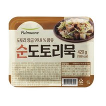 풀무원 아침식사대용 순 도토리묵 밀키트 420g 종류 집밥 어린이반찬 별미 간단한요리 간편식, 1개