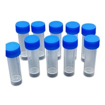 원심분리 샘플보관 스탠딩 원심관튜브 5ml 10p 연구실 기록 일회용 교육용