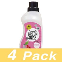 Marcels Green Soap 섬유유연제 파출리 크랜베리 30Wl Weichspuler Patschuli 750Ml 4개
