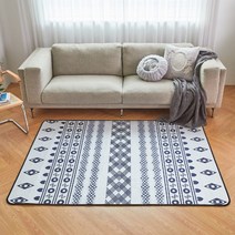 누리홈 데칼코마니 극세사 러그 카페트 150x200