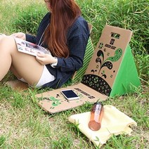 쭈bhnj__오조 등받이 종이의자 A 야외 휴대용 캠핑♥hopenjoy!, ♥hopenjoy!