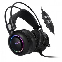 앱코 HACKER B980 리얼 7.1 RGB 진동 게이밍 헤드셋 블랙 (유선), 선택하세요