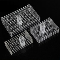 1PCS 유기 유리 PMMA 751 10/20/30/40/50mm 큐벳 랙 실험실 용품, [09] 751-50mm 5holes