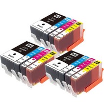 asw 902xl hp 프린터용 hp 902 호환 잉크 카트리지 officejet pro 6950 6958 6960 6962 6968 6961 6963 6964 6966 6970, 협력사, 3세트 12팩